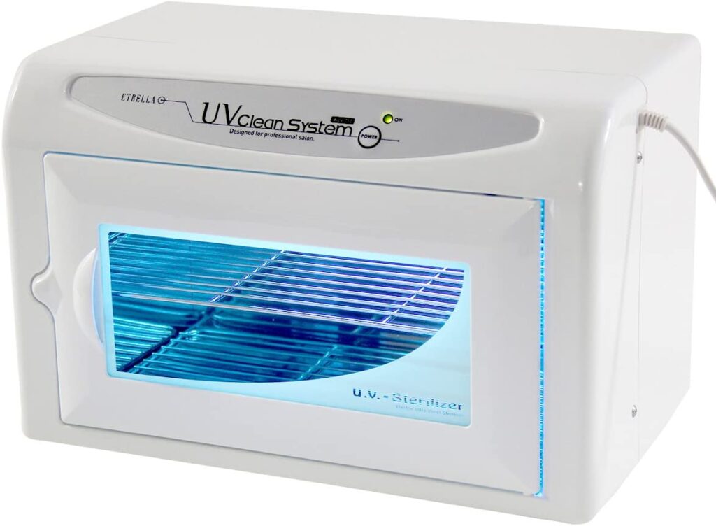 タイマー付き 殺菌灯 紫外線 消毒器 NV-308EX ホワイト（PHILIPS製UVライト採用） - 1