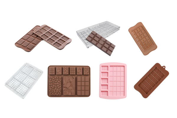 100均で買える？定番人気の「板チョコレート型（板チョコ型）」・おすすめ8選